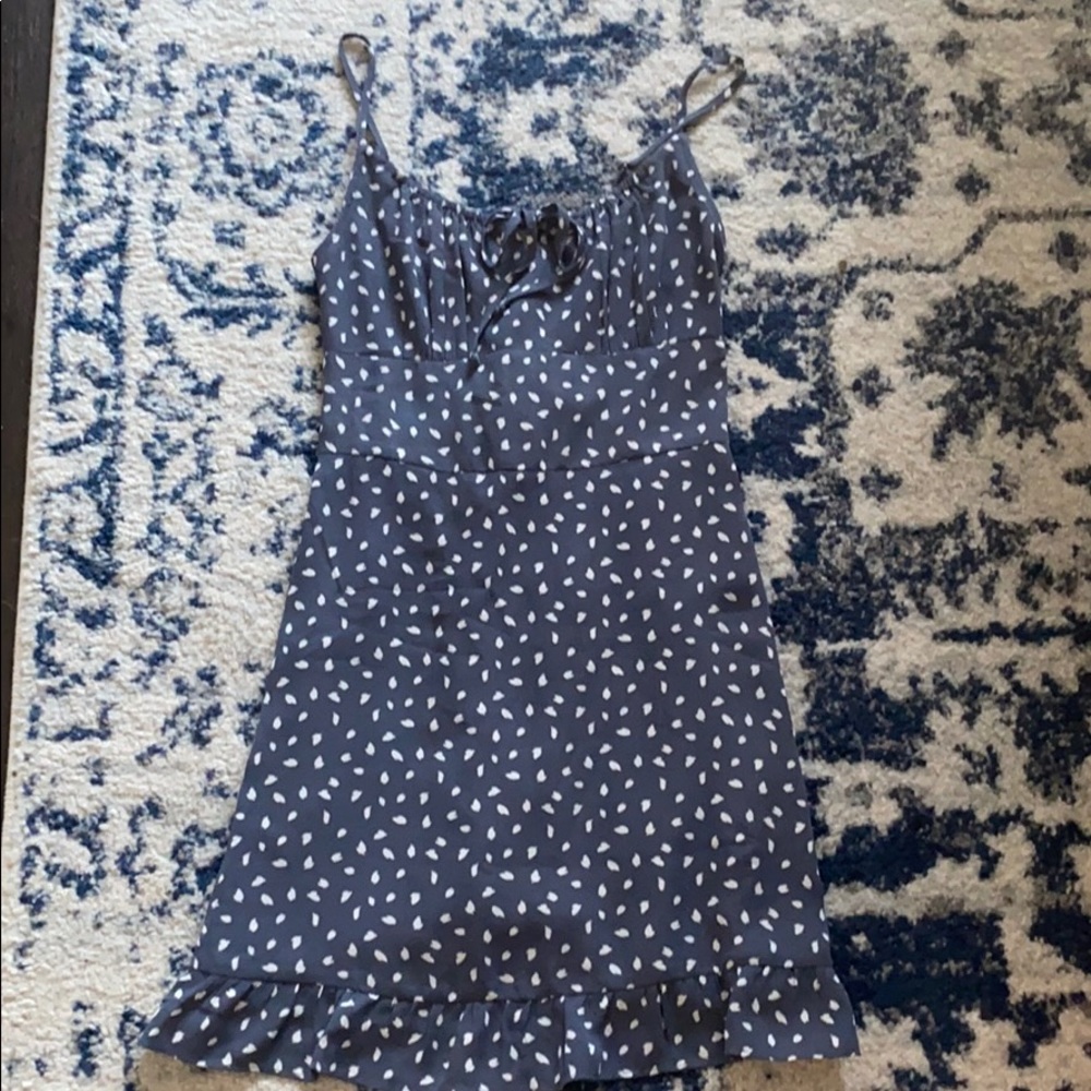 Dress with matching hair scrunchy